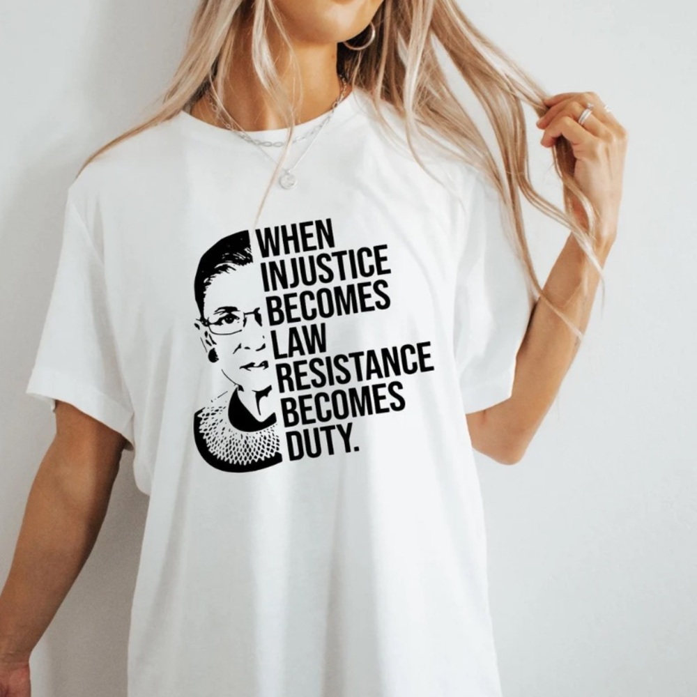 Women's White Graphic T-Shirt